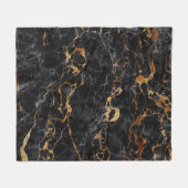 Marmeren textuur: Elegante steenoppervlakte. Fleece Deken (Voorkant (Horizontaal))