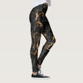Marmeren textuur: Elegante steenoppervlakte. Leggings (Rechts)