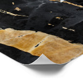 Marmeren textuur: Elegante steenoppervlakte. Poster (Hoek)