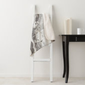 Marmeren textuur, hoge resolutie Italiaanse plak. Sherpa Deken (In situ)