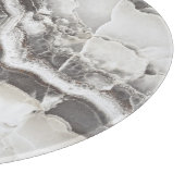 Marmeren textuur, hoge resolutie Italiaanse plak. Snijplank (Hoek)