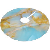 Marmeren textuur, kleurrijke onyx interieur. kerstboom rok (Gekanteld)