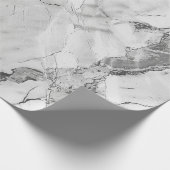 Marmeren textuur leisteen Whisper Stream Wrapping Cadeaupapier (Hoek)