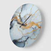Marmeren textuur ontwerp grote klok (Hoek)