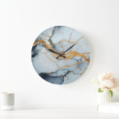 Marmeren textuur ontwerp grote klok (Huis)