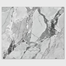Marmeren textuur Twilight Marble Fantasy Grey Wrap Cadeaupapier
