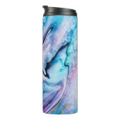 Marmeren thermische tumbler thermosbeker (Geroteerd rechts)