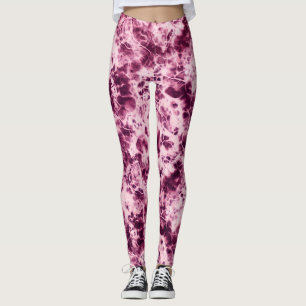 Marmeren Tie Dye Broek Leggings