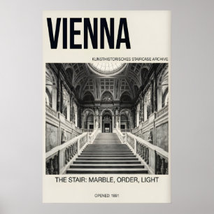 Marmeren Trap Poster Wenen Architectuur