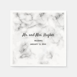 Marmeren trouwsuite Elegant & Tijdloos Servet