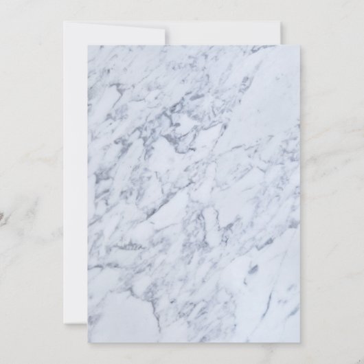 Marmeren uitnodiging voor virtuele trouwfeestvieri (Achterkant)