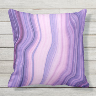 marmeren ultraviolet, ombre paars, elegant buitenkussen