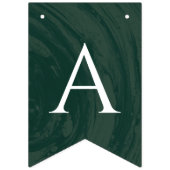 Marmeren verlovingsfeest party bunting vlaggenlijn vlaggetjes (Derde vlag)