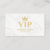 Marmeren VIP-Volledig  & Professional Visitekaartje (Voorkant)