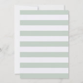 Marmeren Waterverf Bloemenkalligrafie Bruiloft Kaart (Achterkant)