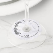 Marmeren wijnglas Labels - Elegant en gepersonalis (Dichtbij)