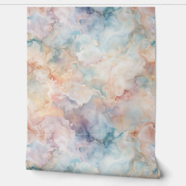 Marmeren zand en lucht behang