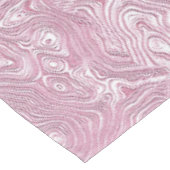 Marmeren Zijde Moire Patroon in Stof Roze Tafelkleed (Gekanteld)