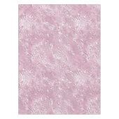 Marmeren Zijde Moire Patroon in Stof Roze Tafelkleed (Voorkant)