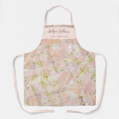 marmerend design schort (Voorkant)