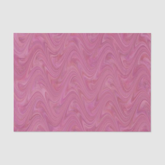 Marmerend roze patroon tissuepapier (Voorkant)