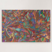 Marmerende regenboogventiel legpuzzel (Horizontaal)