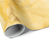 Marmergeel Cadeaupapier (Rol Hoek)