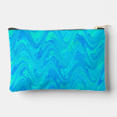 Marmering Blauw Groen Patroon Klein Etui (Achterkant)