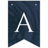 Marmering Engagement Party Bunting Banner - Blue (Derde vlag)