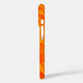 Marmering Oranje Geel Rood Patroon Case-Mate iPhone Case (Achterkant / Links)