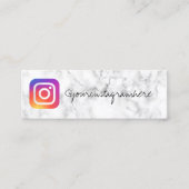 marmerinstagram mini visitekaartje (Voorkant)