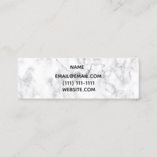 marmerinstagram mini visitekaartje (Achterkant)