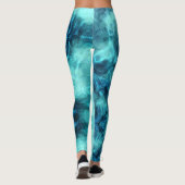 marmerjade leggings (Achterkant)
