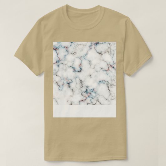 Marmerontwerp T-shirt (Design voorkant)