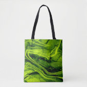 Marmerontwerp Tote Bag (Voorkant)