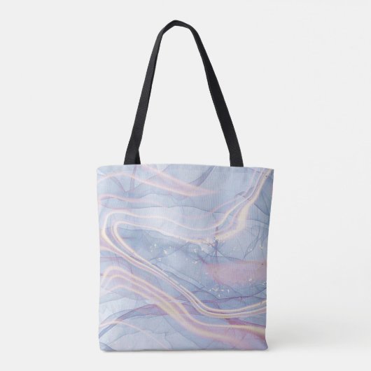 Marmerontwerp Tote Bag (Achterkant)