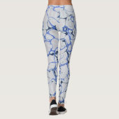 Marmerpatroon-1 Leggings (Achterkant)