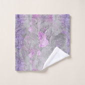 Marmerpatroon 3 bad handdoek (Wasdoekje)