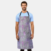 Marmerpatroon 3 schort (Gedragen)