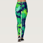Marmerpatroon leggings (Achterkant)
