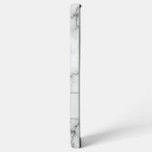 Marmerpatroon Personalisatie Samsung Galaxy Hoesje (Linkerkant)