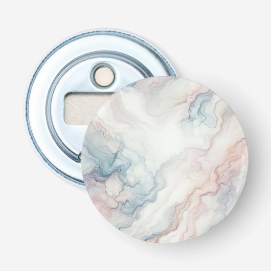 Marmerroze Button Flesopener (Voorkant)