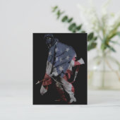 marmersoldaat briefkaart (Staand voorkant)