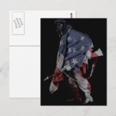 marmersoldaat briefkaart (Voorkant / Achterkant)