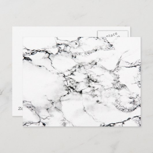 Marmertextuur Briefkaart (Voorkant / Achterkant)