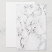 Marmertextuur Briefpapier (Voorkant / Achterkant)