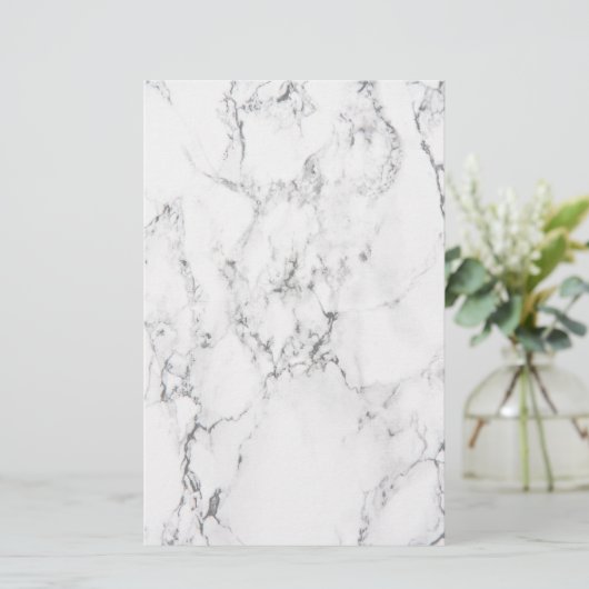 Marmertextuur Briefpapier (Staand voorkant)