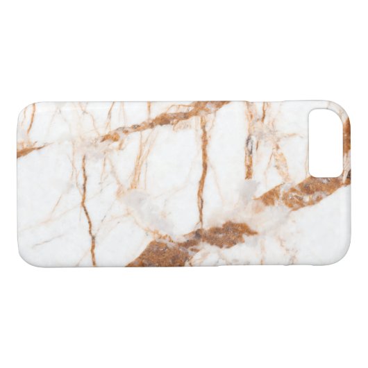 Marmertextuur Case-Mate iPhone Case (Achterkant (Horizontaal))