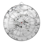 Marmertextuur Dartbord (Voorkant)