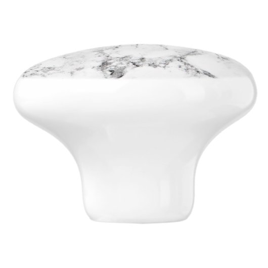 Marmertextuur Keramische Knop (Zijkant)